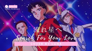 Three Lights  ‘Search for Your Love’ 流れ星へ  Sailor Moon Stars  Cover By LunA [upl. by Codding]