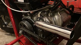 Coleman cc100x New “Aftermarket Exhaust” [upl. by Thurstan]