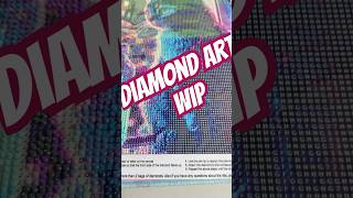 💎Six hours into my first diamond painting kit💖 diamondpainter diamondpainting [upl. by Thornton964]