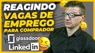 Reagindo a Vagas de Emprego para Comprador [upl. by Nedrob]