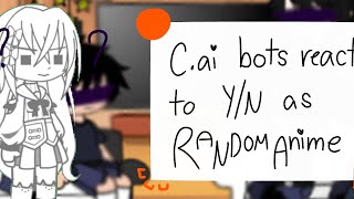 quotCai react to YN as Random Animesquot I didnt finish this video read desk [upl. by Lauralee92]