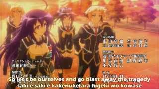 Medaka Box Abnormal ED TV size Episode 7 [upl. by Suirrad]