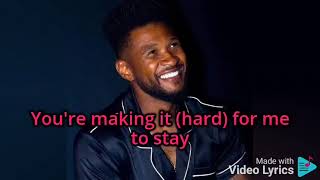 Usher  Seduction Lyrics [upl. by Marti917]