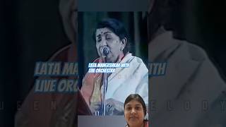 Lata Mangeshkar live orchestrashortslatamangeshkar [upl. by Buzz]