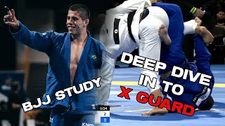 BJJ Guard Study  Gi X guard  Tainan Dalpra [upl. by Nafis]