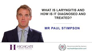 What is laryngitis and how is it diagnosed and treated [upl. by Augustus674]