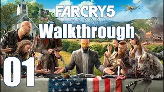 Far Cry 5  Walkthrough Part 1 Welcome to Hope County [upl. by Egrog697]