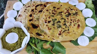 ऐसा तरीका नहीं देखा होगाएकदम नए तरीकेका मूली का पराठा  Mooli ka Paratha  Mooli Paratha Recipe [upl. by Kreda]