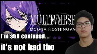 Trigger Warning【Original Song】Multiverse【Moona Hoshinova】REACTION [upl. by Adila309]