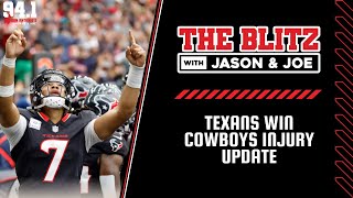 Texans Win  Cowboys Injury Updates  The Blitz with Jason amp Joe  09302024 [upl. by Coster]