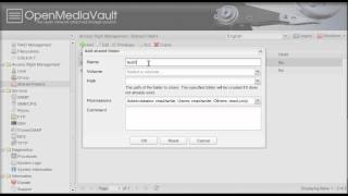 OpenMediaVault  Browse shared folder [upl. by Elvah]