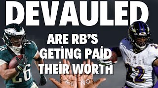 Are Running Backs Devalued In Todays NFL Game [upl. by Liakim]