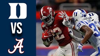 Duke vs 2 Alabama Highlights Week 1 College Football 2019 [upl. by Puto]