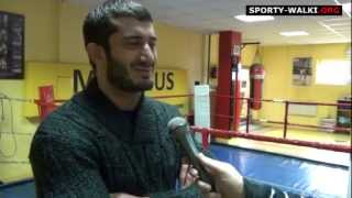 Mamed Khalidov o Strikeforce walce z Melvinem Manhoefem treningach z Masternakiem [upl. by Ehgit18]