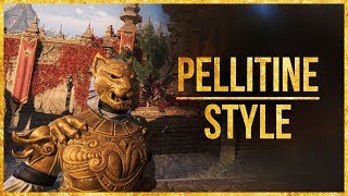 ESO Pellitine Motif  Showcase of the Pellitine Style in The Elder Scrolls Online [upl. by Theadora]