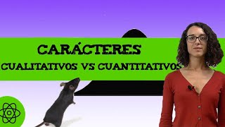 Carácteres cualitativos VS cuantitativos 🅰️1️⃣ [upl. by Ezzo]