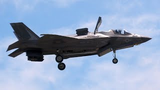 2024 Greater Binghamton Airshow  F35B Lightning II Demonstration [upl. by Sophronia311]