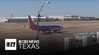 Security concerns raised after bullet strikes Southwest Airlines flight on Dallas runway [upl. by Sulrac]