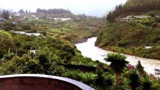 Baños Ecuador  The Famous Waterfalls Bike Ride [upl. by Dulcea]