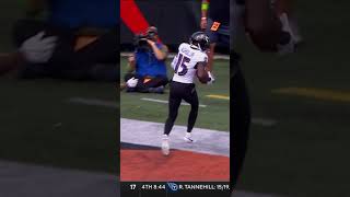 Nelson Agholor catches for a 17yard Touchdown vs Cincinnati Bengals [upl. by Annasoh767]