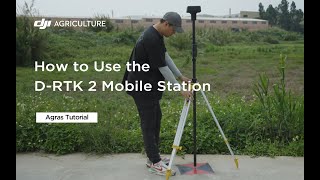 DRTK 2 Mobile Station  Agras Tutorial T50amp25 [upl. by Ailero]