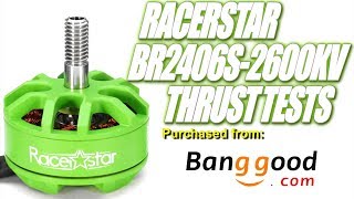 RacerStar BR2406S2600KV Big Motor  Low Budget [upl. by Hyams76]