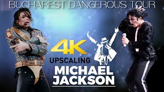 Michael Jackson  Live At Dangerous Tour Bucharest 92  4K Full Concert [upl. by Spearing641]