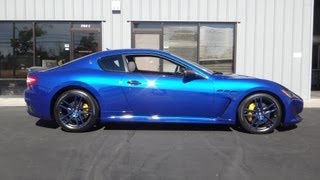 Test Drive  2012 Maserati Gran Turismo MC Sportline [upl. by Yrellih464]