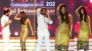 Vijay Deverakonda and Pooja Hegde Dance For Nanda Nandana Song Family Star  Nakshatra 24 [upl. by Leontine]