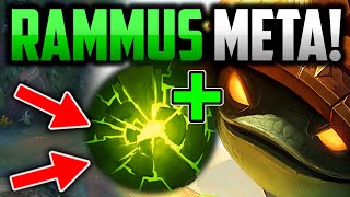 JUNGLE NERFS MADE RAMMUS META Best BuildRunes  Rammus Jungle Guide Season 13 League of Legends [upl. by Oiziruam472]