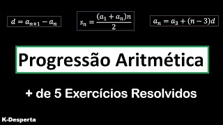 Progressão Aritmética PA [upl. by Silvano831]