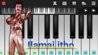 Ilamai itho song piano notes  Happy New Year  Sakalakala Vallavan  Kamal Hasan [upl. by Enahsal743]