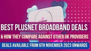 PLUSNET BROADBAND REVIEW amp BEST DEALS FROM 6TH NOVEMBER  GET PLUSNET BROADBAND WITH SKY TV [upl. by Aradnahc]