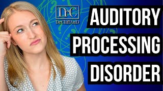 What is Auditory Processing Disorder [upl. by Graniela]