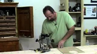 How to Make Workbench Dog Holes with Glen D Huey [upl. by Anoyek]