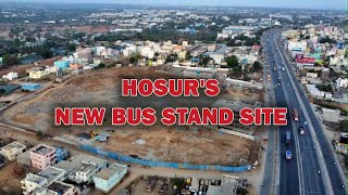 Hosurs new bus stand site details  2024 [upl. by Airtemad325]