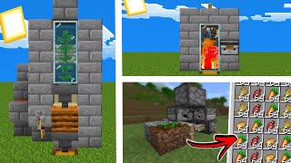 5 FARMS Essenciais para o seu Mundo no no Minecraft Bedrock 121 MCPE XBOX PS4 PC Switch [upl. by Wilmar777]