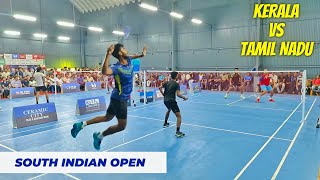 SHIVASHANKARSOORAJ VS THOLKAPIANSHRIKRISHNA ALL STARS SOUTH INDIAN OPEN BADMINTON TOURNAMENT 2024 [upl. by Nerradal]