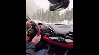 Ferrari Suv in the snow [upl. by Aes294]