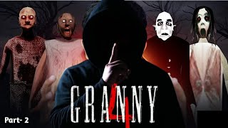 Granny 4 Game Play Part 2  Car Escape Challenge  Horror Game granny grannykill challenge [upl. by Irakuy]