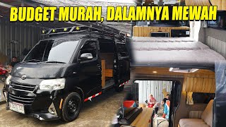 DAIHATSU GRANMAX JADI CAMPERVAN MEWAH DENGAN BUDGET MURAH [upl. by Bickart]