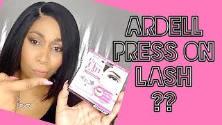 How to Apply Ardell Press On Lashes  First Impression  ThePolishedSwan [upl. by Toille]