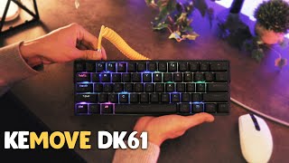 Best 60 keyboard  Kemove DK61 Review hotswappable [upl. by Oppen]