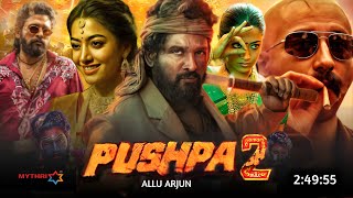 Pushpa 2 Hindi Dubbed Movie 2024  Allu Arjun New Movie  Rashmika Mandanna  Pushpa 2 Trailer [upl. by Geneva502]