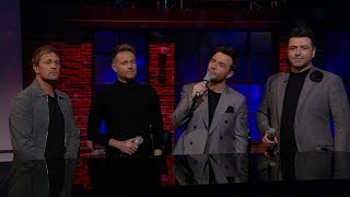 Westlife Flying Without Wings  The Late Late Show  RTÉ One [upl. by Otrevlig]