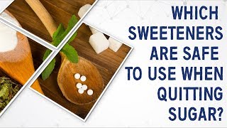 Ask Dr Gundry Which sweeteners are safe to use when quitting sugar [upl. by Aicirtel]