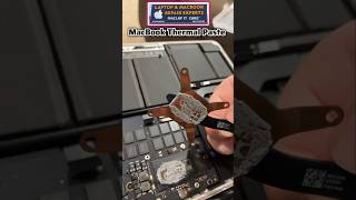 MacBook Pro Thermal Paste Replacement macrepair repair fixmymac [upl. by Ernald]