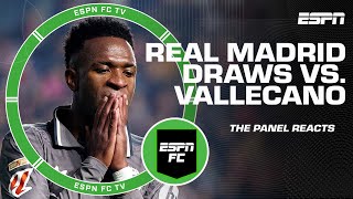 Real Madrid draws vs Rayo Vallecano 👀 Should Vinicius Junior have started  ESPN FC [upl. by Lezti995]