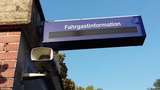 Bahnsteigansagen Fahrgastinformation Teil 1 [upl. by Ojimmas]