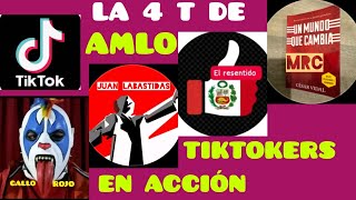 CONVERSATORIO CON TIKTOKERS SOBRE LA 4 T DE AMLO Y SUS MAÑANERAS EN MÉXICO 🇲🇽 [upl. by Noroj995]